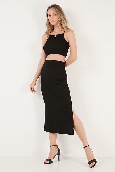 Lela Slim Fit Rope Hanger Slit Set SET5865278