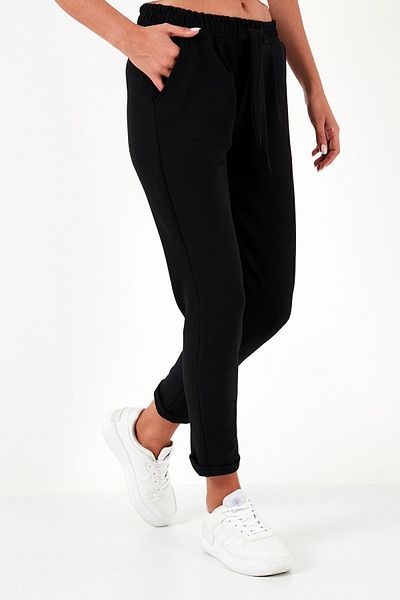 Lela Normal Waist Regular Fit Straight Leg Trousers5865216