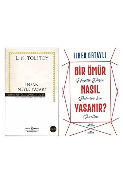 TÜRKİYE İŞ BANKASI KÜLTÜR YAYINLARI İnsan Neyle Yaşar? - Bir Ömür Nasıl Yaşan...
