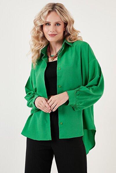 Lela Cotton Comfortable Cut Poplin Shirt SHIRT 6234788