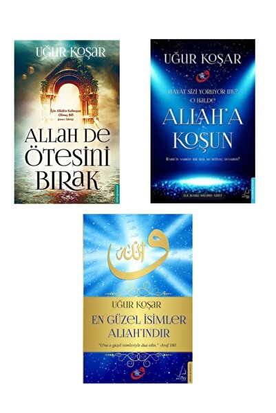 Destek Yayınları Uğur Koşar Serisi Allaha Koşun-allah De Ötesini Bırak - En G...