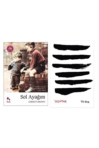 Nora Kitap Sol Ayağım Christy Brown - Yaşamak Yu Hua