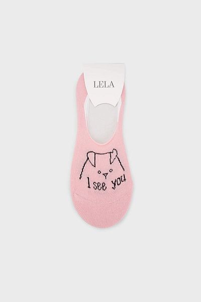 Lela Плетени балерини от мек памук с шарки 0070005