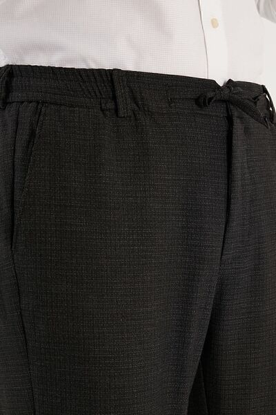 Buratti Slim Fit Normal Waist Straight Leg Trousers Men's Trousers 6135517