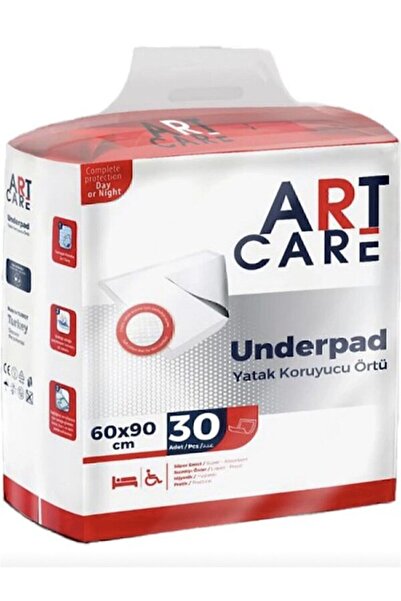 ART CARE Hasta Yatak Koruyucu Örtüsü & Kedi Köpek Çiş Pedi 60x90 Cm 30 Adet