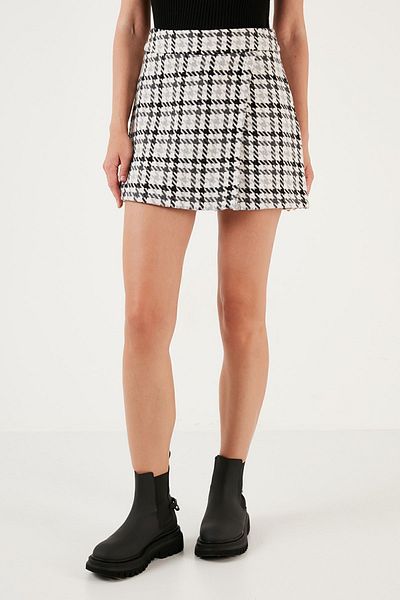 Lela Bumbac amestecat Regular Fit Pantaloni scurți de iarnă Fusta Pantaloni scurți Fusta 61100015