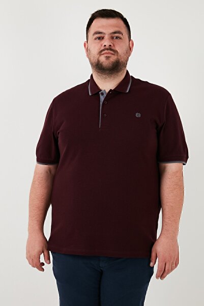 Buratti Men's Polo Neck T-Shirt - Large Size, Cotton, Regular Fit5902118b