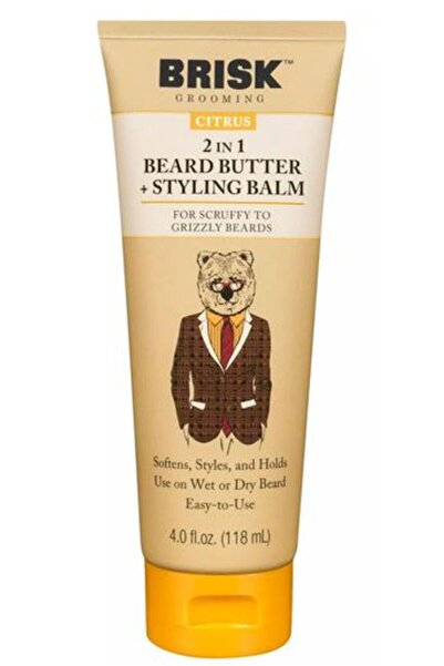 Brısk Groomıng Brısk Grooming Sakal Besleyici ve Şekillendirici Balm (Beard B...