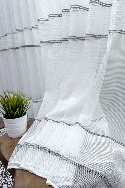 Brillant Perdele din tul țesute groase fundal vintage 390 x 280 strâmt plisat țesătură neagră mat drapat