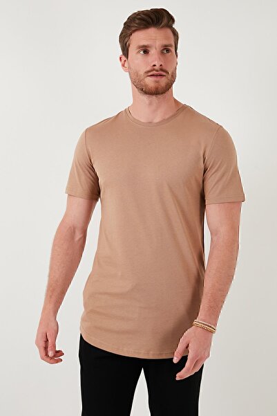 Buratti Ανδρικό μπλουζάκι 100% βαμβακερό με κανονική εφαρμογή με λαιμόκοψη 5902511