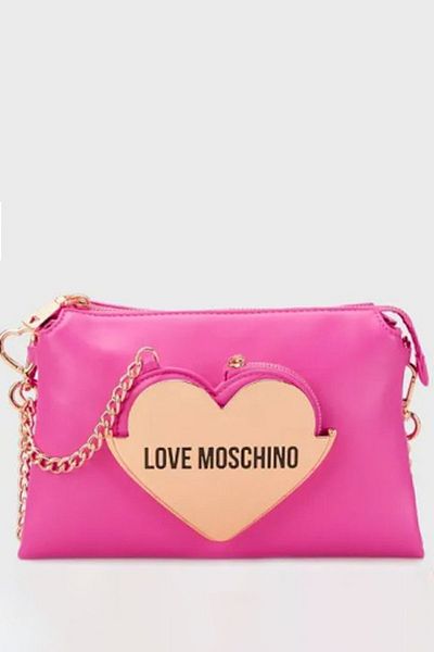 Love Moschino Bag with Logo Chain Strap JC4128PP1ILO0615