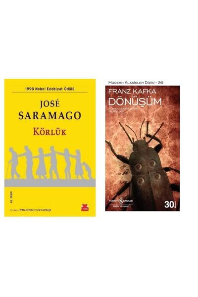 Kırmızı Kedi Yayınları Körlük - Jose Saramago - Dönüşüm - Franz Kafka