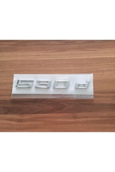 EDEXPORT BMW 5 SERİSİ E39 E60 F10 G30 530d BAGAJ YAZISI KROM