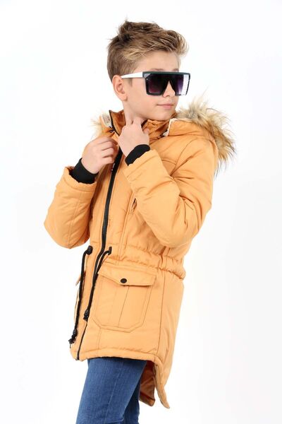 Asortix Boy - Water Repellent Winter Long Coat
