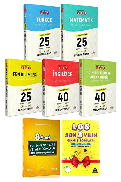 Editör Yayınevi Editör Lgs 8.sınıf Tüm Dersler Deneme Sınavı Seti Çıkmış Soru...