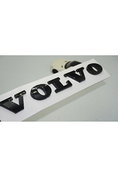 EDEXPORT DK Volvo Bagaj Kapağı Siyah 3M 3D Yazı Logo Amblem Ürün