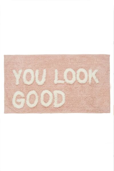 Chilai Home Goyou 60X100 cm Rectangular Cotton Bath Rug, Bath Mat Bpmk