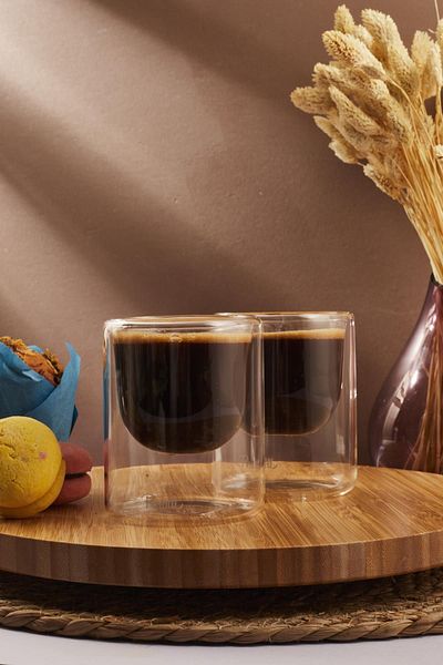 Perotti Double Walled Double Wall 2-Pack 225 ml Cup