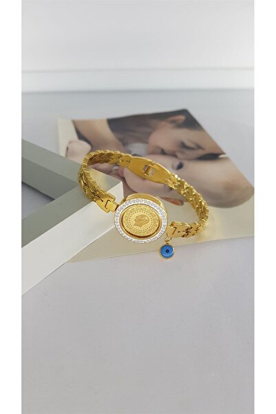 SONES Orta Kısmı Sabit Çelik Kelepce Bileklik Sns103374