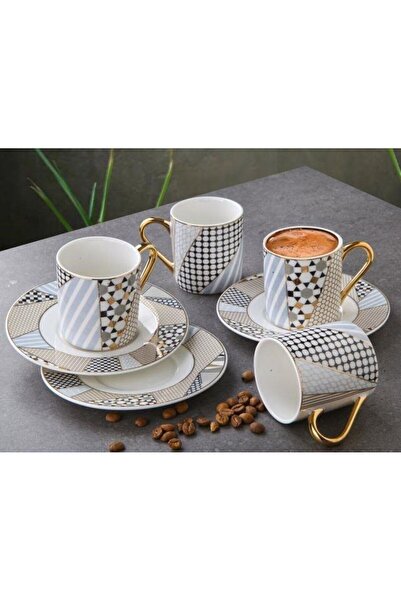 GÖNÜL Gönül G3406 6 Lı Porselen Kahve Takımı