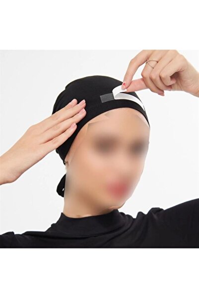 Home Double Sided Transparent Banded Anti-Slip Scarf - Pack of 100 (15mm X 10cm)