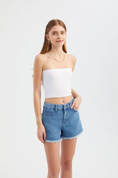 Hiccup Βασικό αμάνικο Crop Top
