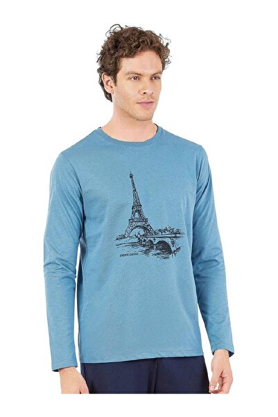 Pierre Cardin Σετ πιτζάμες PİERRE CARDİN 6064 Model Combed Cotton