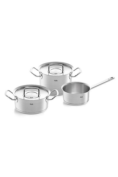 Fissler Original Profi Collection Metal Lid 5 Piece Cookware Set