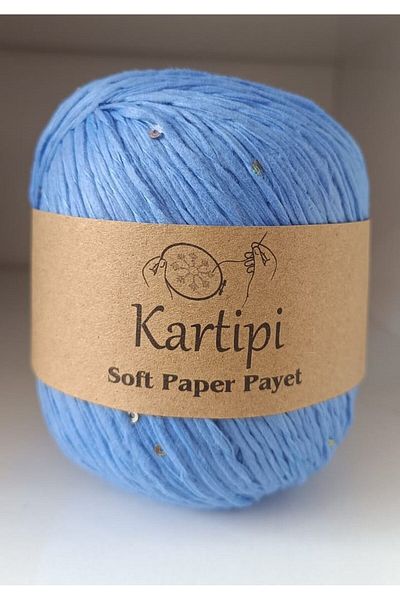Safir Tuhafiye Φυσικό κορδόνι με παγιέτες Raffia - Κορδόνι για τσάντα και πλέξιμο (NO:7)