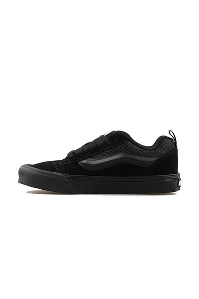 Vans Μαύρο Knu Skool Unisex Sneaker - Casual Παπούτσια
