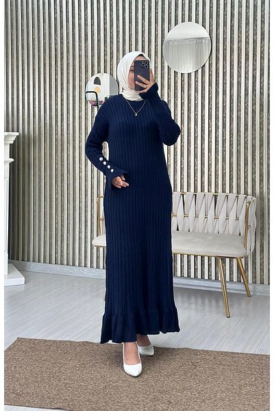 Moda Krash ROCHIE TRICOATĂ CU VOLAN