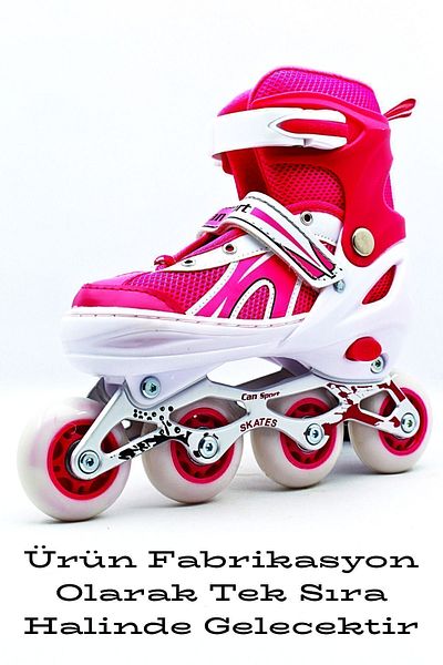 İMVULA Children's Lighted Practice Skates with Adjustable Wheels