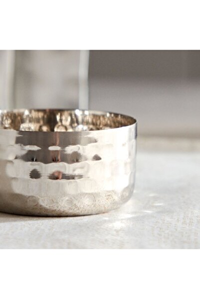 Home Box Hammered Stainless Steel Veg Bowl - 140 ml