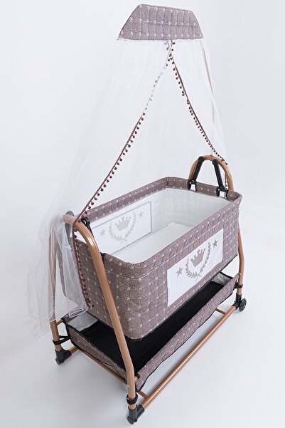 Cozibo Anne Yanı Sepet Beşik Tekerlekli Lüks Beşik