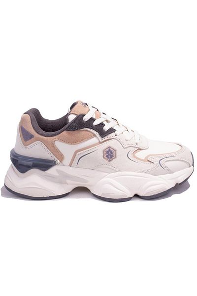 lumberjack Pantofi sport ortopedici de damă de culoare bej - Gwel Pu