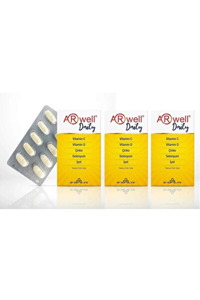Arwell Daily 30 Tablet 3 Kutu