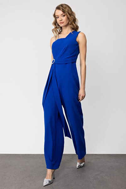 Ekol Mi Taş İşlemeli Çift Askılı Tulum