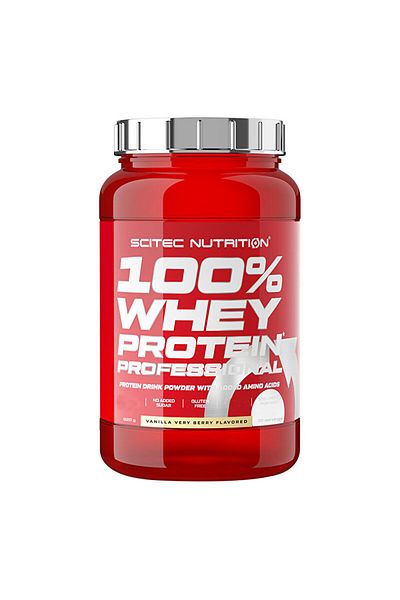 Scitec Whey Professional 920 Gr Vanilla Strawberry Flavored Whey Protein