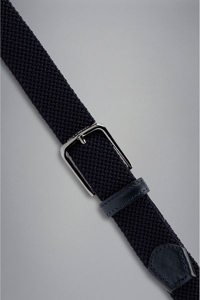 PAUL&SHARK Men's Woven Belt C.W. Elastic Fabric