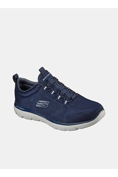 SKECHERS Men's Summits Slip-On Lace-Up Shoes - 232186-NVY