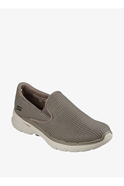 SKECHERS Erkek Dokulu Slip-On Yürüyüş Ayakkabıları - GO WALK 6 ANAGLYPH