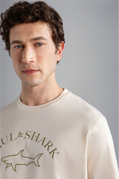 PAUL&SHARK ΑΝΔΡΙΚΟ ΠΛΕΚΤΟ T-SHIRT C.W. ΒΑΜΒΑΚΙ