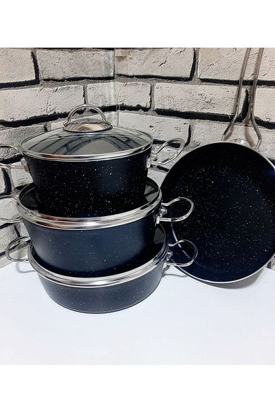 asc.home 3 mm Granite Pot Set