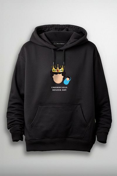 SM Satranç Medya Unisex Prince Dizi Printed Hoodie - Ελπίζω να σας αρέσω!