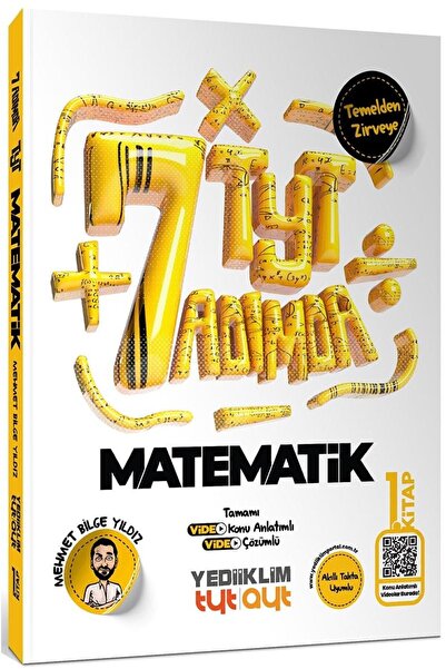 Yediiklim Yayınları TYT Yedi Adımda Temel Matematik Video Konu Anlatımlı Vide...