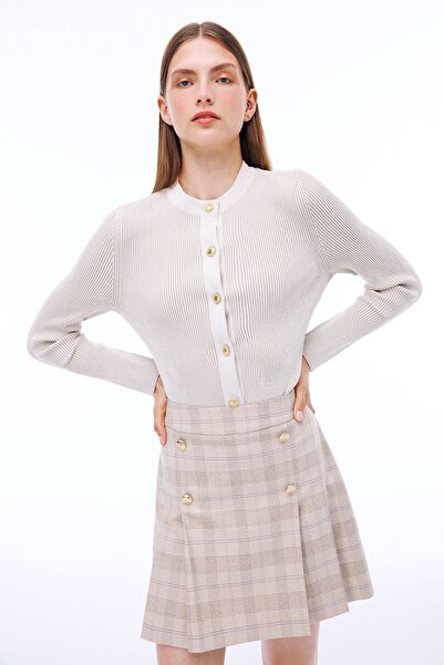 Perspective Daysee Beige Skirt Colorful