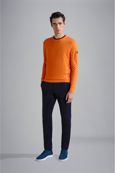 PAUL&SHARK ΑΝΔΡΙΚΟ ΠΛΕΚΤΟ T-SHIRT C.W. ΒΑΜΒΑΚΙ