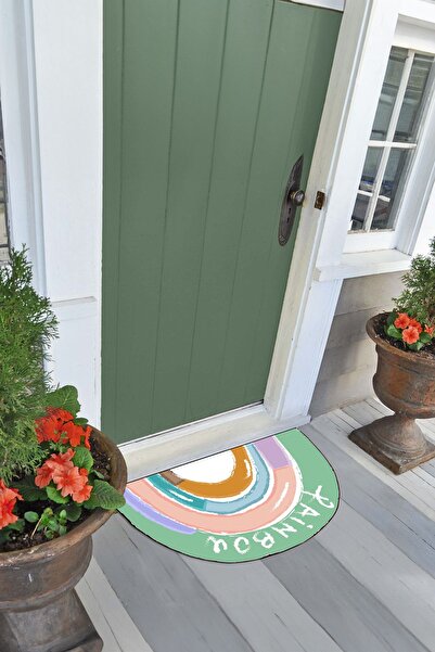 Napoli Home Colorful Printed Non-Slip Base Erasable Door Mat (40X60Cm)