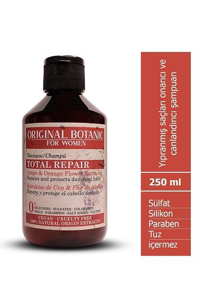 Original Botanic Women's Shampoo - Complete Repair, 250ml
