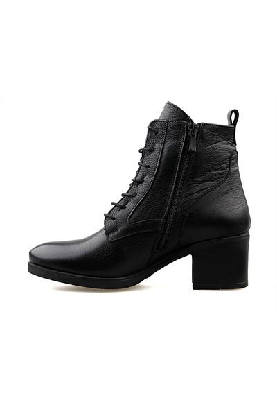 Castle Black 92159-1 Μαύρες γυναικείες μπότες casual